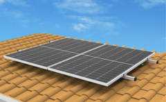 Photovoltaik-Liebhaber aufgepasst: Solarmodule mit dem Dachmontage-Set einfach selbst montieren (Bild: Nuasol)