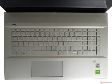 HP Envy 17 - Tastatur