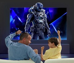 Ein eigenes Heimkino aus Beamer und Leinwand gibt es derzeit bei Geekbuying besonders günstig. (Bildquelle: Geekbuying)