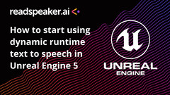 Game-Development - Erstes Text-to-Speech Multi-Platform Plugin für Unreal und Unity