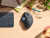 Mit der Ergo M575 bietet Logitech eine erschwingliche Trackball-Maus, die den Arm des Nutzers schonen soll. (Bild: Logitech)