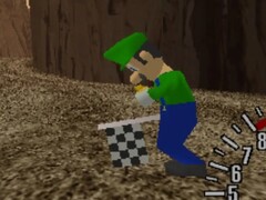 Marios grün-blau gekleideter Bruder Luigi wurde in einem nie veröffentlichten Rennspiel für den Sega Dreamcast entdeckt (Bild: CombyLaurent1)