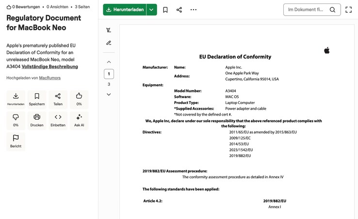 Apple bereitet offenbar den Launch eines sogenannten MacBook Neo vor.