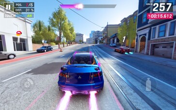 Asphalt 9 auf dem Xiaomi Redmi Pad SE