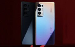 So sieht das Oppo Reno5 Pro+ laut einem offiziellen Teaser-Bild aus. (Bild: Oppo)