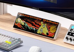 Corsairs 14,5 Zoll Touchscreen gibts jetzt auch in Weiß und Violett. (Bildquelle: Corsair)