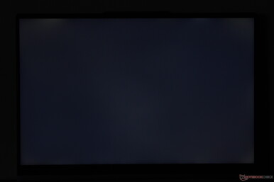 Mäßig unebenes Backlight Bleeding