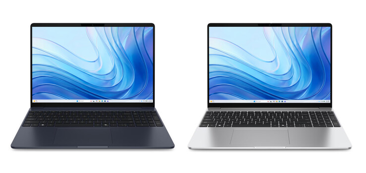 Das Dell 15 in den Farbversionen Celestial Blue und Platinum Silver