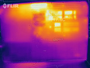 Wärmeentwicklung Unterseite (Last)