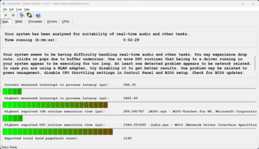 LatencyMon - Übersicht