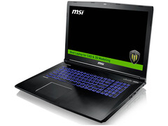 Test MSI WE72 7RJ Workstation