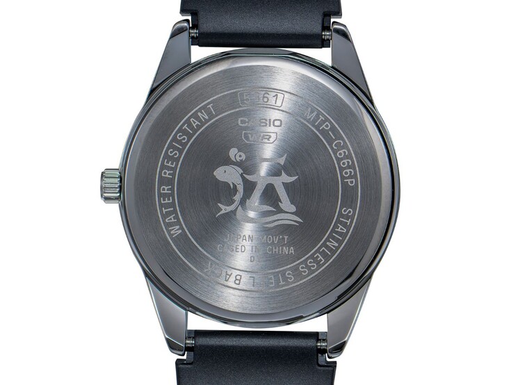 Die neuen Casio MTP-C666-Modelle sind mit einem gravierten Gehäuseboden ausgestattet