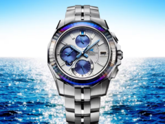 Casios Oceanus Manta OCWS6000PB7A (oben) wird demnächst in den USA erhältlich sein. (Bildquelle: Casio)