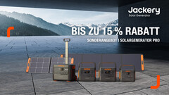 Jackery hat seine zwei Solargenerator-Pro-Modelle um bis zu 15 Prozent reduziert. (Bild: Jackery)