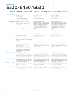 Dell Latitude 5000-Serie Datenblatt (Seite 3)