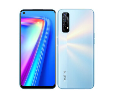 Das Design des Realme 7 unterscheidet sich kaum von dem des ...