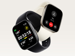 Die Redmi Watch 3 besitzt ein 1,75 Zoll AMOLED-Display mit relativ schmalen Bildschirmrändern. (Bild: Xiaomi)