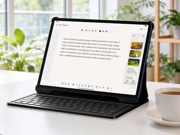 Nutzbar ist das Tablet auch mit einem Keyboard-Case