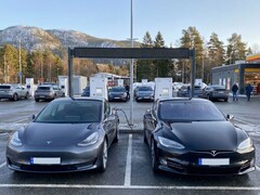 Fast 96 Prozent aller Neuwagen in Norwegen Elektroautos (Symbolbild Nano Banana Pro)