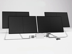 Balkonkraftwerke in verschiedenen Leistungsklassen mit bifazialen Glas-Glas- und Glas-Folien-Modulen (Bild: Ja Solar, Hoymiles, Powerness - bearbeitet)