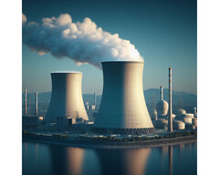 Microsofts KI-Ambitionen: Atomkraftwerke als Schlüssel zur Energiewende? (Symbolbild: Bing AI)