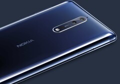 Die blaue Nokia 8-Variante gibt es demnächst auch mit 6 GB RAM und 128 GB Speicher.