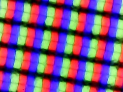 Subpixelstruktur des LG Panels