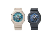 Durchgesickerte Casio-Modelle GA-2100AS-5A und GA-2100AS-2A. (Bildquelle: Great G-Shock World)