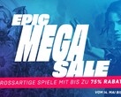 Wer kürzlich ein Spiel zum Vollpreis gekauft hat, das im Epic Mega Sale günstiger zu haben ist, erhält Geld zurück erstattet. (Bild: Epic Games)