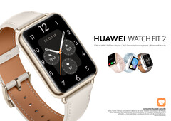 Huawei präsentiert die neue Watch Fit 2 mit einigen Verbesserungen. (Bild: Huawei)