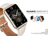 Huawei präsentiert die neue Watch Fit 2 mit einigen Verbesserungen. (Bild: Huawei)