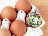 Der neueste Tamagotchi besteht zum Teil aus Eierschalen. (Bildquelle: Bandai Namco)