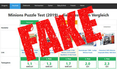 Fake-Tests: Kasse machen mit Verbrauchertäuschung.