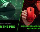 Razer DeathAdder V3 und V3 Pro Faker Edition: Kabelmaus und E-Sport-Maus des League of Legends-Stars Faker.
