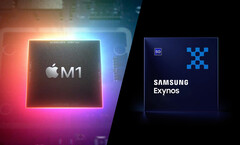 Samsung arbeitet Gerüchten zufolge an einem leistungsstarken Konkurrenten zum Apple M1. (Bild: Apple / Samsung)