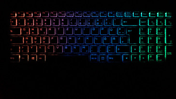 Tastaturbeleuchtung mehrfarbig