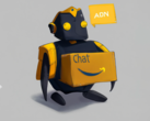 Ein Bild von einem Amazon-ChatBot, das von Dall-e 2 von OpenAI erstellt wurde