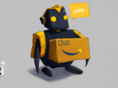 Ein Bild von einem Amazon-ChatBot, das von Dall-e 2 von OpenAI erstellt wurde