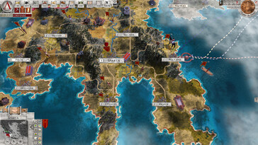 Im Bild: Ein Gameplay-Screenshot aus Imperiums: Greek Wars.