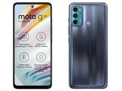 Das Moto G40 Fusion von vorne und hinten (Bild: Motorola)