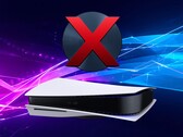 PS5-Konsole mit physischer Spiele-Disc