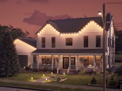 Die Philips Hue Festavia Permanent Outdoor Lights (siehe Abbildung) sollen in Kürze auf den Markt kommen. (Bildquelle: Philips Hue)