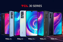 TCL hat fünf neue Smartphones der 30 Serie vorgestellt, die ab 139 Euro starten. (Bild: TCL)