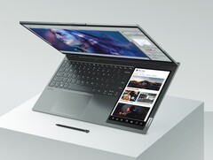 Das ThinkBook Plus Gen 3 kommt mit zwei Displays (Bild: Lenovo)