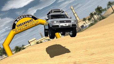 Im Bild: Ein Gameplay-Screenshot aus World Racing 2 - Champion Edition.