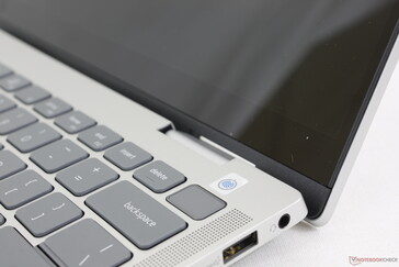 Einschalttaste mit Fingerabdruck ist bei günstigen Laptops unüblich