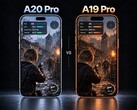 A20 Pro und A19 Pro im direkten Vergleich mit Szenen aus Resident Evil 4 Remake und eingeblendeten Leistungswerten