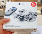 Die Verkaufsverpackung der DJI Neo 3 tauchte erstmals im September 2026 auf.