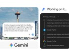 Gemini Spark bearbeitet in Chrome eine Flugsuche und startet die Buchung