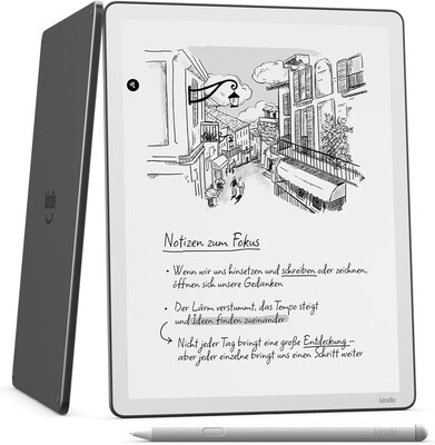 Auch der Kindle Scribe bringt einen Eingabestift mit